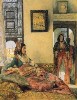 約翰 費德裡尅 裡維斯 Life in the Hareem, Cairo